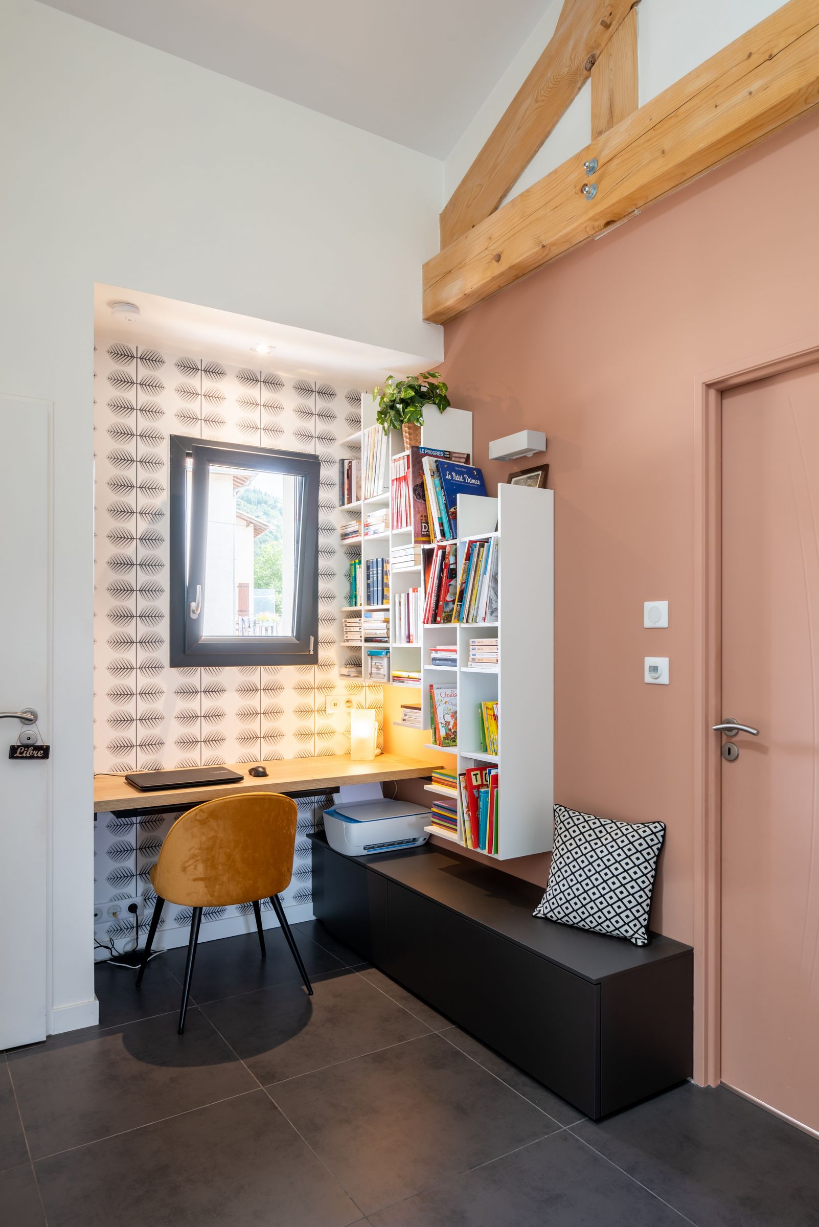 aprilmoonhome renovation mobiliersurmesure meubletv chemineedesign bureausurmesure decoration 6